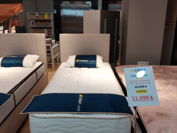 İstikbal Dreamwell Yatak Nova Başlık Alfa Baza 90x190 (Teşhir)