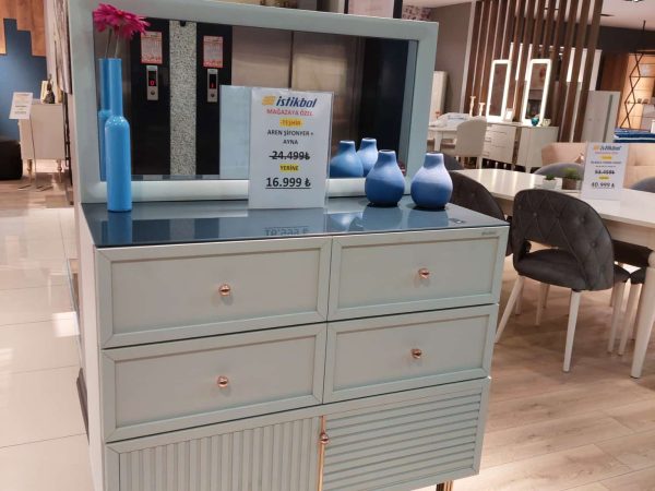 İstikbal Aren Şifonyer + Ayna (Teşhir)