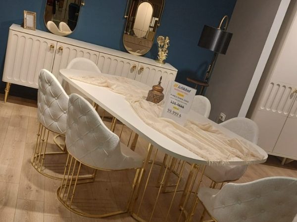 İstikbal Blanca Yemek Odası Takımı (Teşhir)