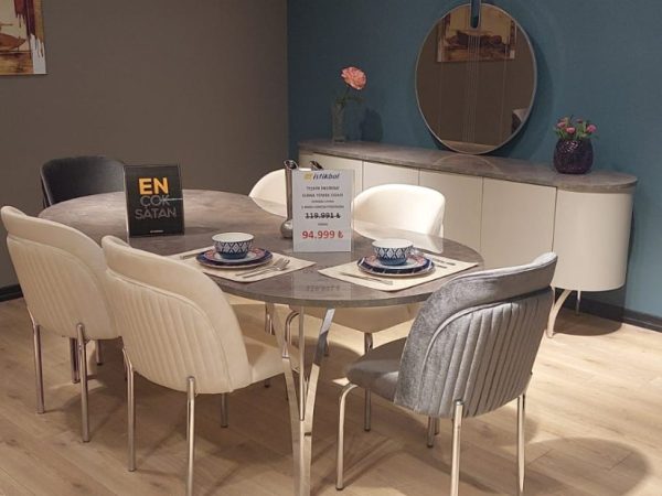 İstikbal Serra Yemek Odası Takımı (Teşhir)