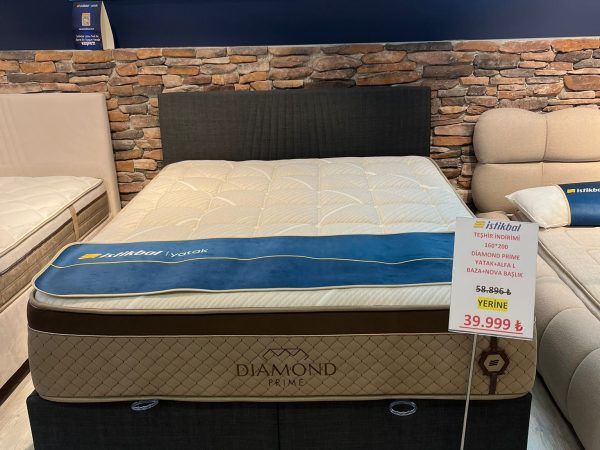İstikbal Diamond Prime Yatak Alfa L Baza Nova Başlık 160x200 (Teşhir)