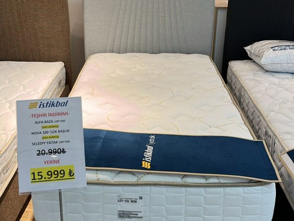 İstikbal Sleepy Yatak Alfa Baza Nova Başlık 100x200 (Teşhir)