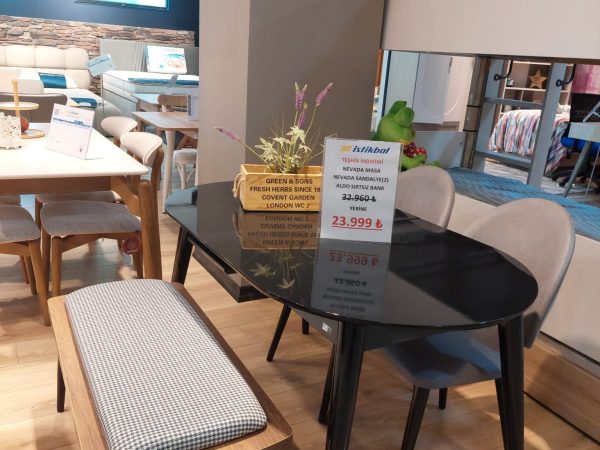 İstikbal Nevada Masa Sandalye Takımı (Teşhir)